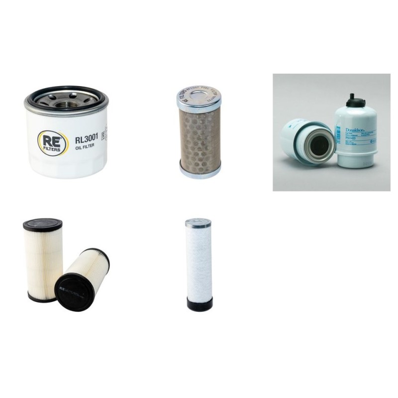 NEUSON 1703 Filter Service Kit Air Oil Fuel Filters w/Yanmar 3TNV76-SNS-E12 Eng.   YR  2013