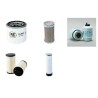 NEUSON 1703 Filter Service Kit Air Oil Fuel Filters w/Yanmar 3TNV76-SNS-E12 Eng.   YR  2013