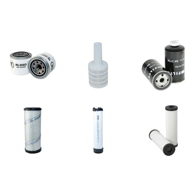 NEUSON 2001 S Filter Service Kit w/Yanmar 3TNV82AR Eng.   YR  2012-