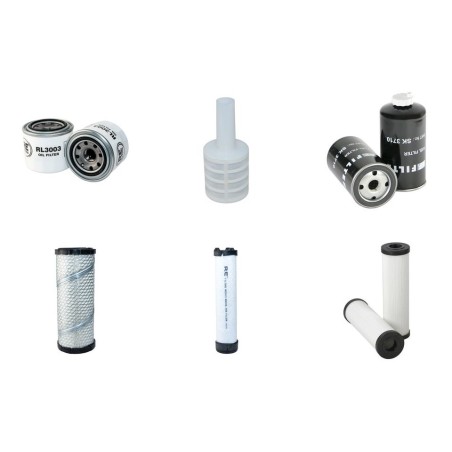 NEUSON 2001 S Filter Service Kit w/Yanmar 3TNV82AR Eng.   YR  2012-
