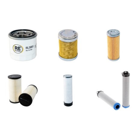 NEUSON 2404 RD Filter Service Kit w/Yanmar 3Tnv76Sns Eng. 2011-