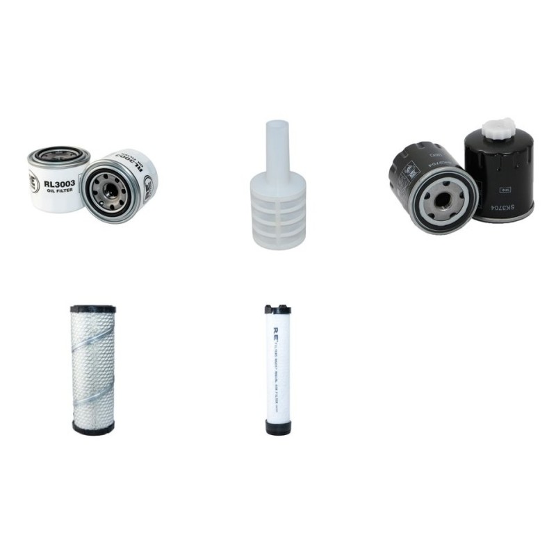 NEUSON 2503 RDV Filter Service Kit Air Oil Fuel Filters w/Yanmar 3TNV88-PSNS Eng.   YR  2009-