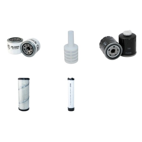 NEUSON 2503 RDV Filter Service Kit Air Oil Fuel Filters w/Yanmar 3TNV88-PSNS Eng.   YR  2009-