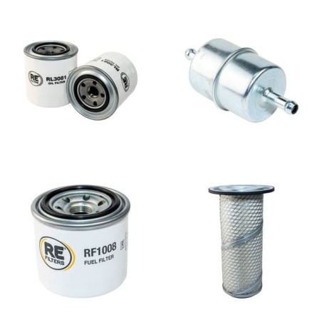 NEUSON 2600 RDV Filter Service Kit Air Oil Fuel Filters w/Kubota V1505 Eng.