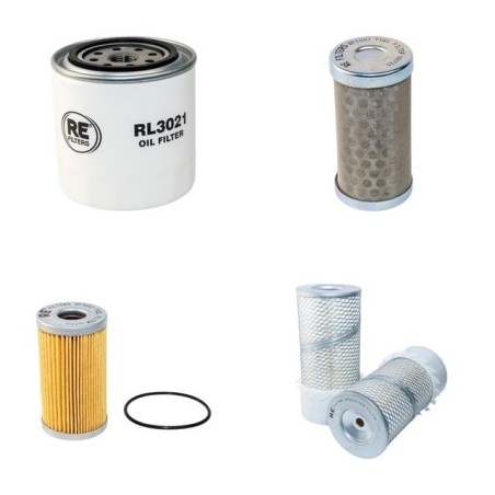 NEUSON 2701 Filter Service Kit Air Oil Fuel Filters w/Kubota D1703 Eng.