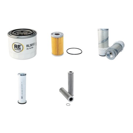 NEUSON 2702 RDV Filter Service Kit w/Yanmar 3TNE88 Eng.