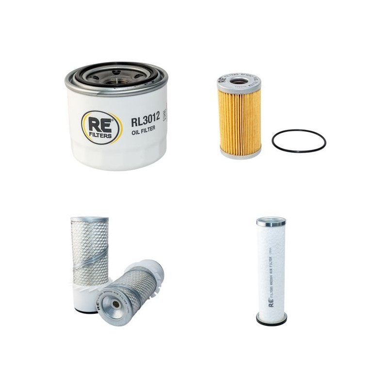 NEUSON 2702 RDV Filter Service Kit Air Oil Fuel Filters w/Yanmar 3TNE88 Eng.