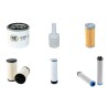 NEUSON 28 Z 3 Filter Service Kit w/Yanmar 3TNV76 Eng.