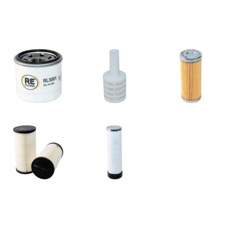 NEUSON 28 Z 3 Filter Service Kit Air Oil Fuel Filters w/Yanmar 3TNV76 Eng.   YR  2008-