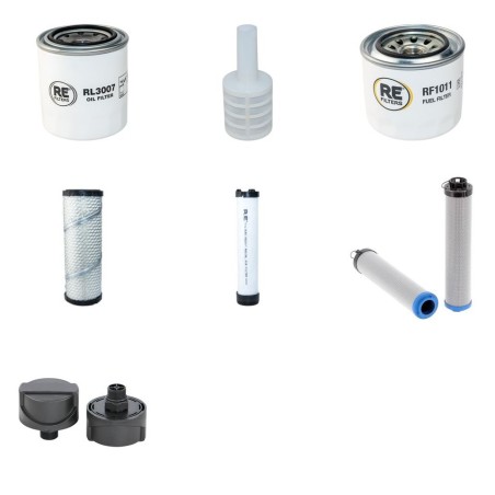 NEUSON 3703 RD Filter Service Kit w/Yanmar 4Tnv88-W Eng.