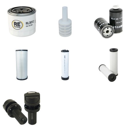 NEUSON 4001 S Filter Service Kit w/Yanmar 4TNV88BKNSV Eng. SN  AB41192D- YR  2007-