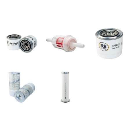 NEUSON 5001 RD Filter Service Kit Air Oil Fuel Filters w/Yanmar 3TNE100 Eng.