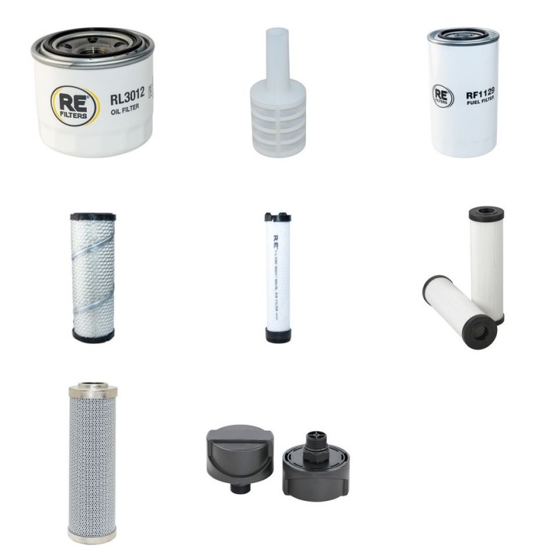 NEUSON 501 S Filter Service Kit w/Yanmar 3Tnv88 Eng. 2005-