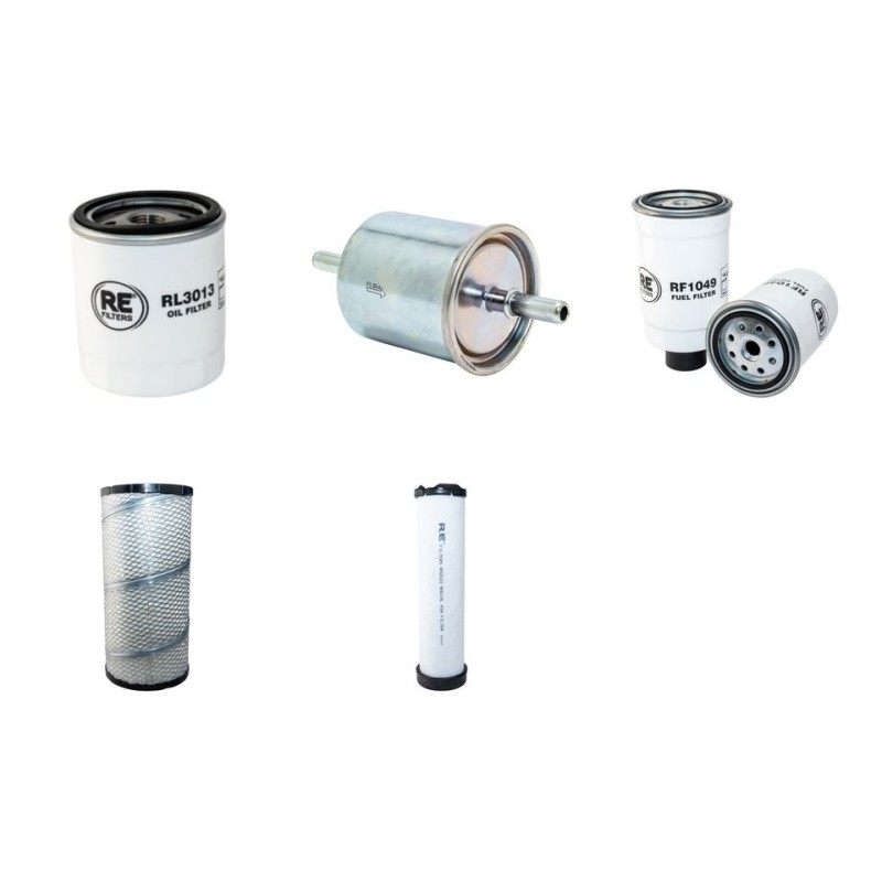 NEUSON 6001 Filter Service Kit Air Oil Fuel Filters w/Deutz TD2011L04 Eng.   YR  2014