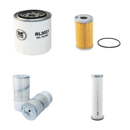 NEUSON 6002 H DHK Filter Service Kit Air Oil Fuel Filters w/Kubota V2203 Eng.   YR  2001-