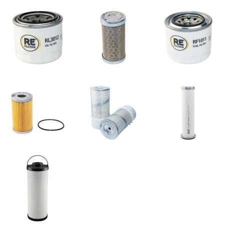 NEUSON 6502 WD Filter Service Kit w/Yanmar 4TNE98NSR Eng. Yr -2005