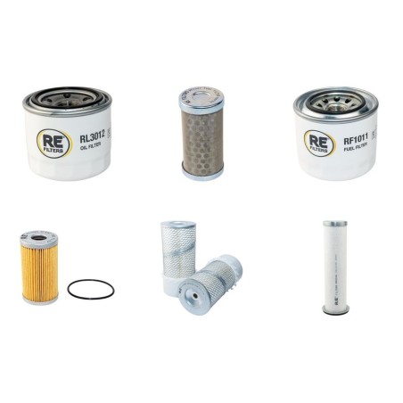 NEUSON 6502 WD Filter Service Kit w/Yanmar 4TNE98NSR Eng. Air, Oil, Fuel Filters Yr -2005
