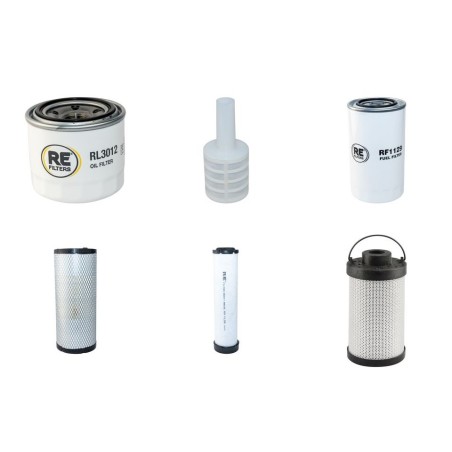 NEUSON 701 S Filter Service Kit w/Yanmar 4Tnv88 Eng. 2009-