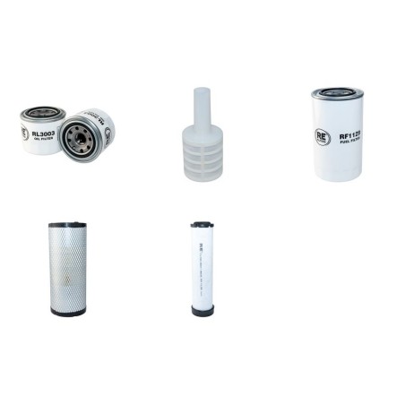 NEUSON 701 SP Filter Service Kit Air Oil Fuel Filters w/Yanmar 4TNV84-ZKNSS Eng.   YR  2010-