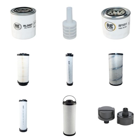 NEUSON 75 Z-3 Filter Service Kit w/Yanmar 4Tnv98V Eng. 2005-