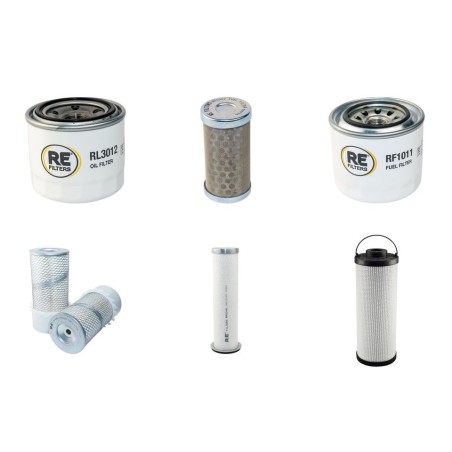 NEUSON 8002 RD/RDV Filter Service Kit w/Yanmar 4Tne98 Eng.