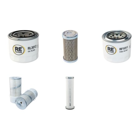NEUSON 8002 RD/RDV Filter Service Kit Air Oil Fuel Filters w/Yanmar 4TNE98 Eng.