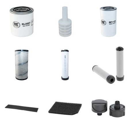NEUSON 8003 SMALL TURN Filter Service Kit w/Yanmar 4TNV98-ZVNS Eng.   YR  2008-