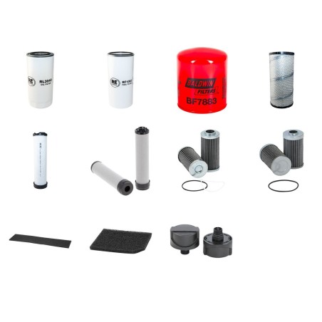 NEUSON 9503 WD-2 Filter Service Kit w/Deutz TCD2012L04-2V Eng.   YR  2008-