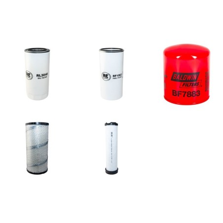 NEUSON 9503 WD-2 Filter Service Kit Air Oil Fuel Filters w/Deutz TCD2012L04-2V Eng.   YR  2008-