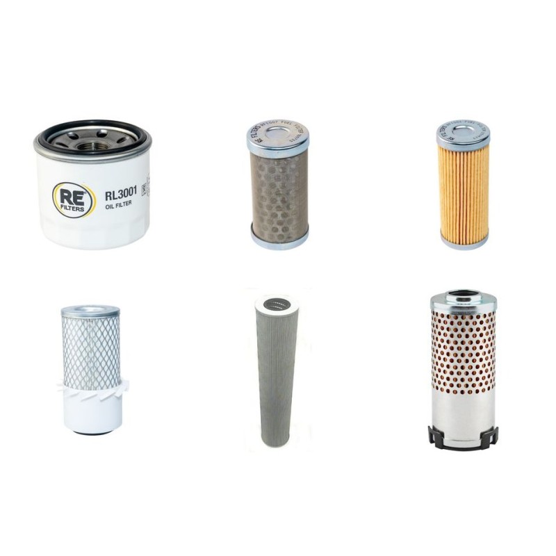 NEUSON LIFTON 1200 Filter Service Kit w/Yanmar 3TNE74NSR2 Eng.