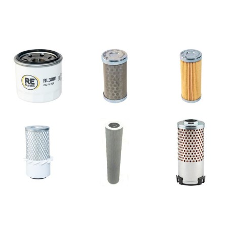 NEUSON LIFTON 1200 Filter Service Kit w/Yanmar 3TNE74NSR2 Eng.