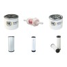 NEUSON LIFTON 5001 Filter Service Kit w/Yanmar 4TNV84T Eng.   YR  2006-