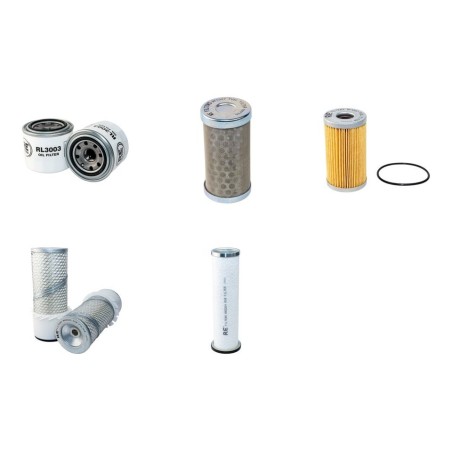 NEUSON RF 250 Filter Service Kit w/Yanmar 3Tne88Ns Eng. 2002-