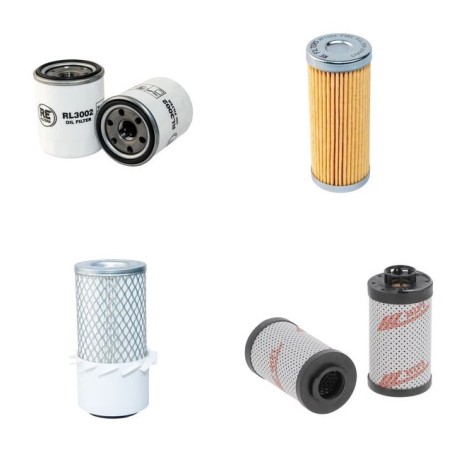 NEUSON RK 15 Filter Service Kit w/Yanmar 3TNE74 Eng.