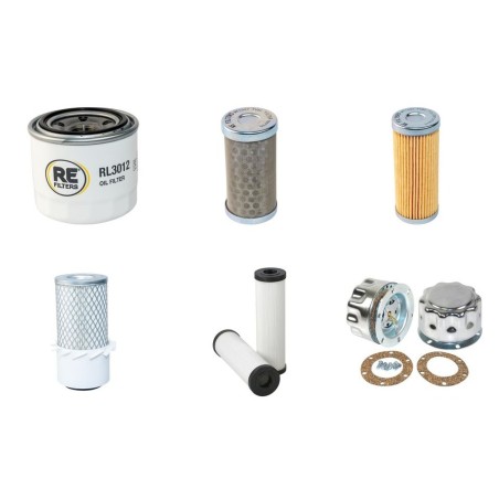 NEUSON TD 18 S Filter Service Kit w/Yanmar 3TNE74-ENSR3 Eng. SN  -AA0662N