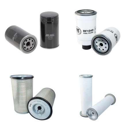 NEW HOLLAND 7740 Filter Service Kit Air Oil Fuel Filters w/NEW HOLLAND  Eng.