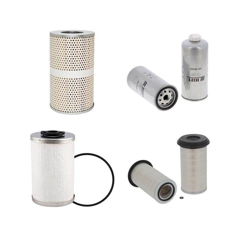 Filter kit for New Holland 8030 with Mercedes OM352A Engine