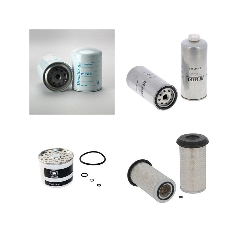Filter kit for New Holland 8030 Air Oil Fuel Filters with Iveco 8051-1 Engine
