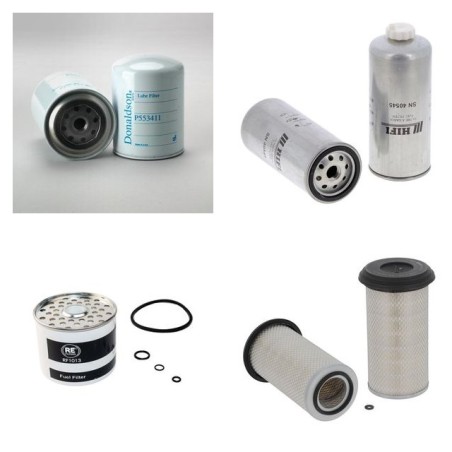 NEW HOLLAND 8030 Filter Service Kit Air Oil Fuel Filters w/Iveco 8051-1 Eng.