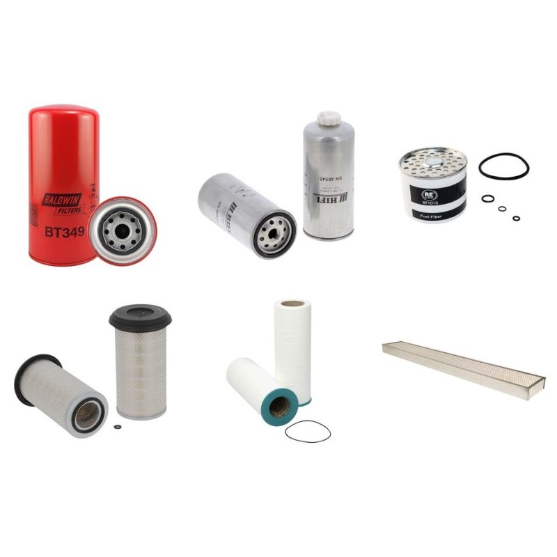 Filter kit for New Holland 8030 with Iveco 8061-1 Engine