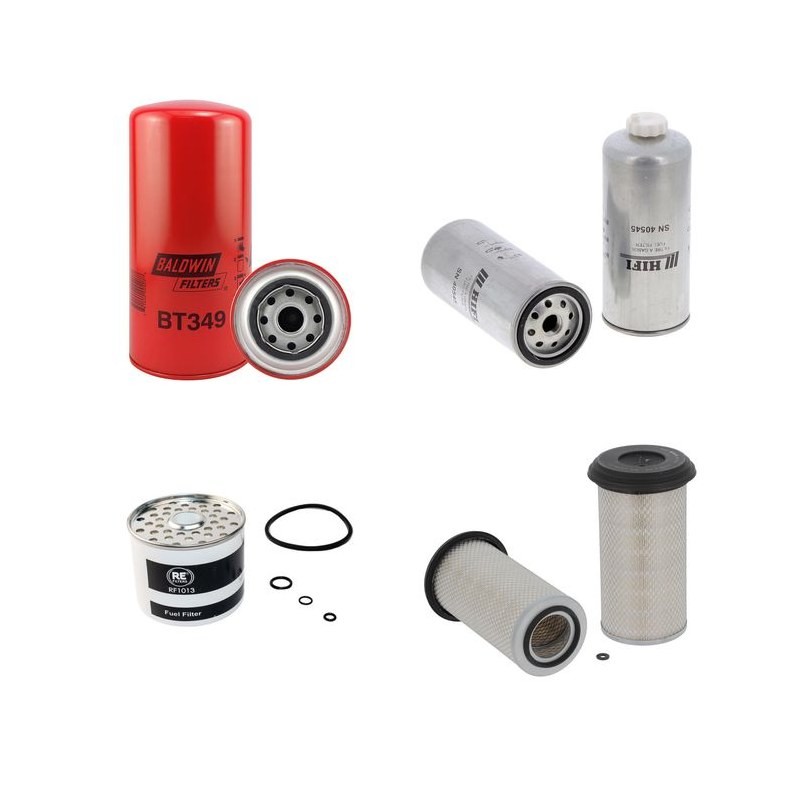Filter kit for New Holland 8030 Air Oil Fuel Filters with Iveco 8061-1 Engine