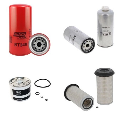 Filter kit for New Holland 8030 Air Oil Fuel Filters with Iveco 8061-1 Engine