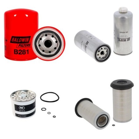 NEW HOLLAND 8030 Filter Service Kit Air Oil Fuel Filters w/FORD Eng.