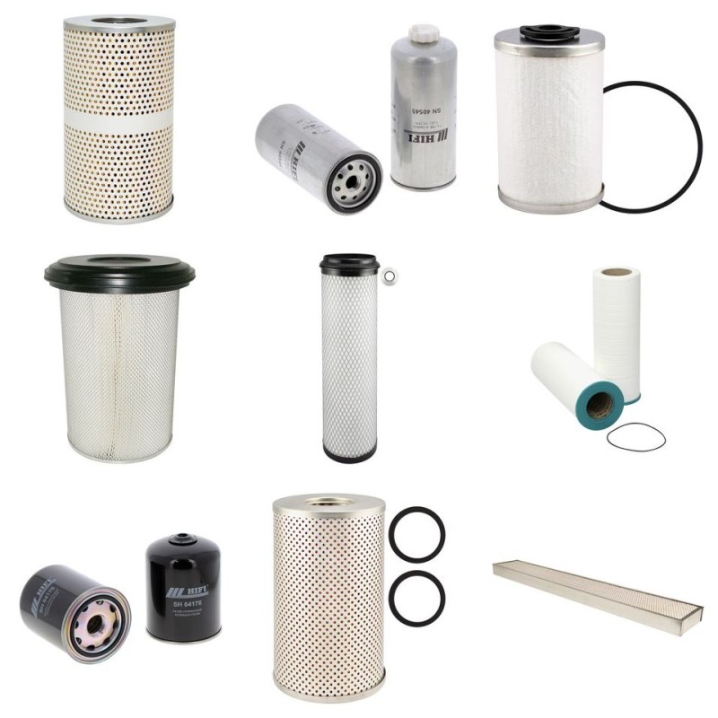 Filter kit for New Holland 8070 with Mercedes OM352A Engine