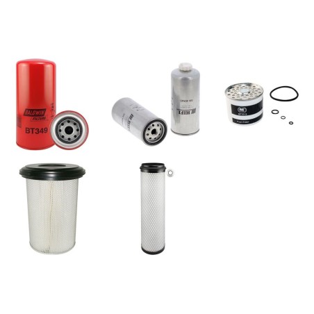 Filter kit for New Holland 8080 Air Oil Fuel Filters with Iveco 8361.SI.10 Engine