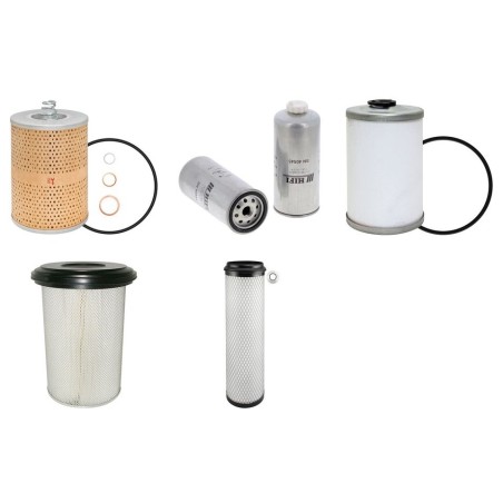NEW HOLLAND 8080 Filter Service Kit Air Oil Fuel Filters w/MERCEDES OM401 Eng.