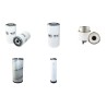 Filter kit for New Holland B115B Air Oil Fuel Filters with CNH Engine Year 2008