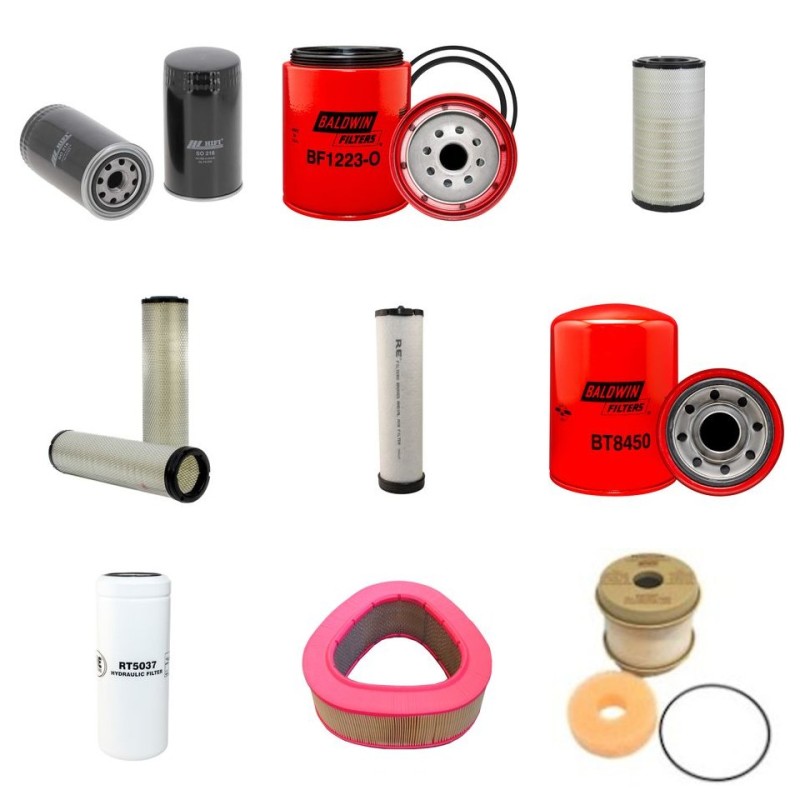 Filter kit for New Holland CL560 with New Holland Engine