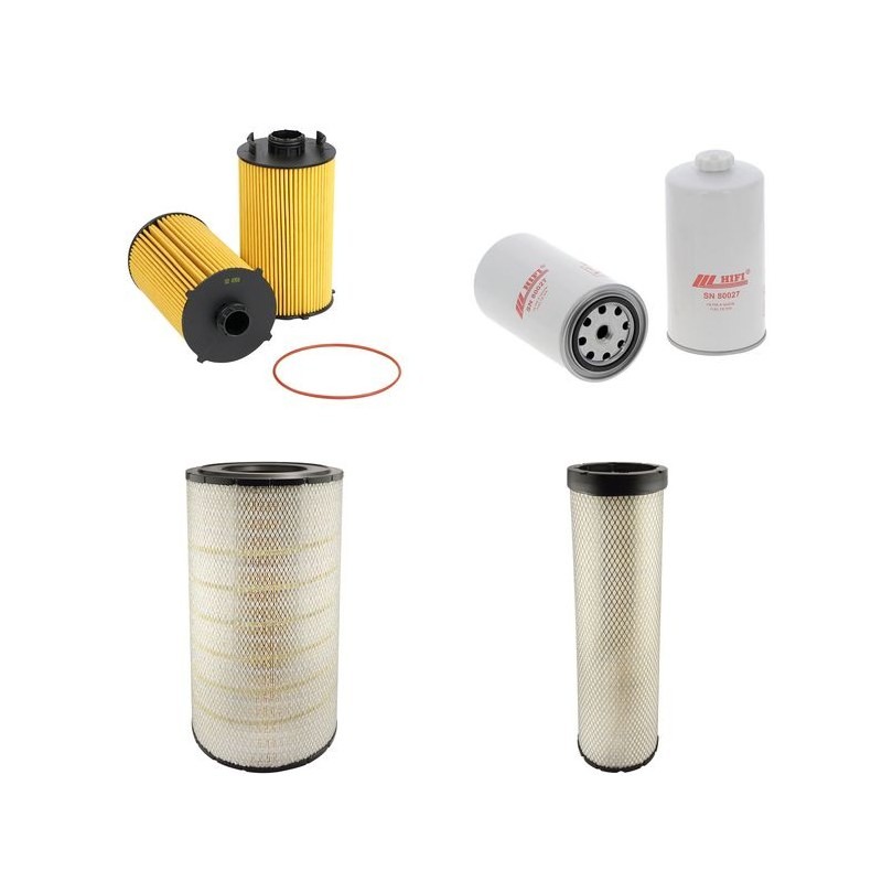 Filter kit for New Holland CR8080 with FPT F3AFE613A Engine Year 2013