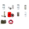 Filter kit for New Holland CS6050 with New Holland Engine